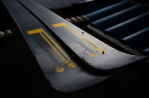 Pirelli and Blossom Skis created exclusive skis