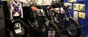 Avon Tyres took part in the restoration of the legendary stuntman's motorcycle