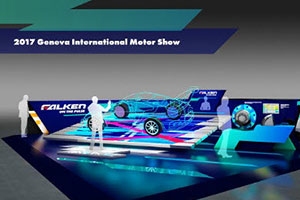 Falken booth at the Geneva International Motor Show 2017